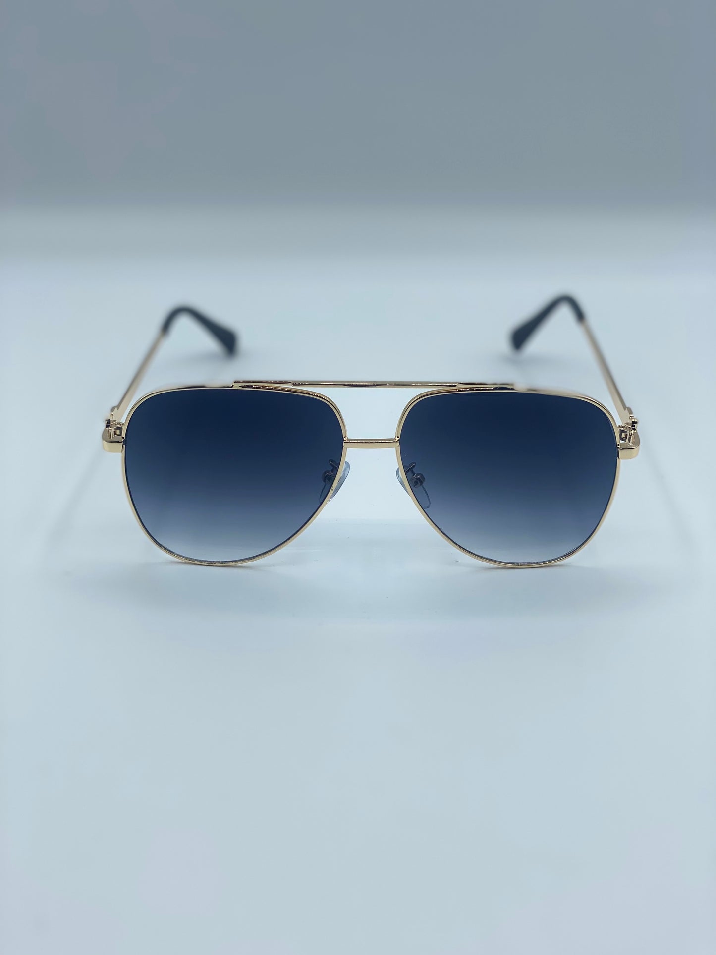 Aviator Gold Metal Frame Tinted Lens