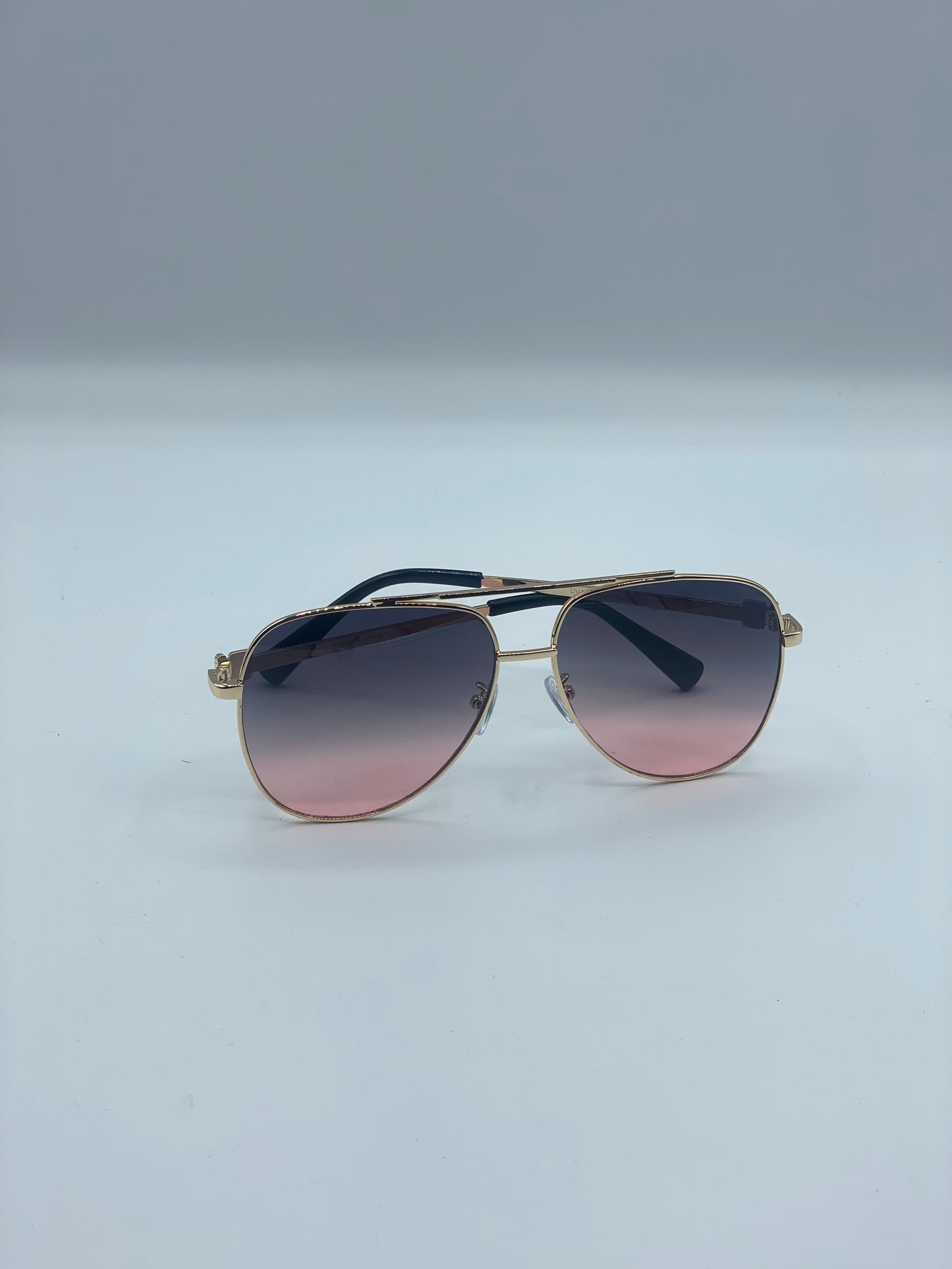 Aviator Gold Metal Frame Tinted Lens